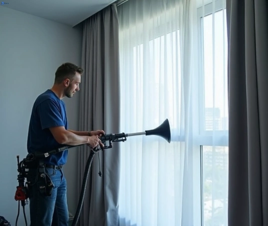 Professional drapes cleaning process tools Matty Curtain Cleaning bilgola-plateau-nsw