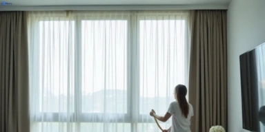 Delicate sheer drape cleaning bilgola-plateau-nsw Matty Curtain Cleaning